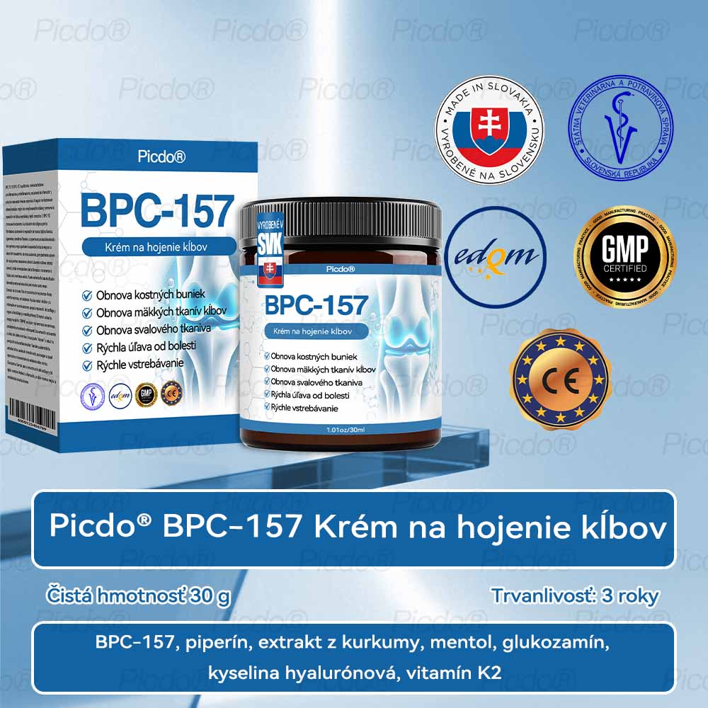 𝗣𝗶𝗰𝗱𝗼® 𝗕𝗣𝗖-𝟭𝟱𝟳 𝗞𝗿é𝗺 𝗻𝗮 𝗵𝗼𝗷𝗲𝗻𝗶𝗲 𝗸ĺ𝗯𝗼𝘃🦴Lieči artritídu, neuropatiu, reumu, športové zranenia a ďalšie ochorenia.⭐