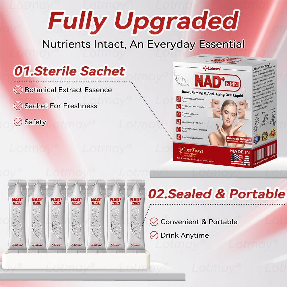 Vyrobené v USA👩⚕️ 𝐿𝑜𝑡𝑚𝑎𝑦® 𝑁𝑀𝑁 𝑁𝐴𝐷+ 𝐵𝑜𝑜𝑠𝑡 Spevňujúci a proti starnutiu perorálny roztok✅