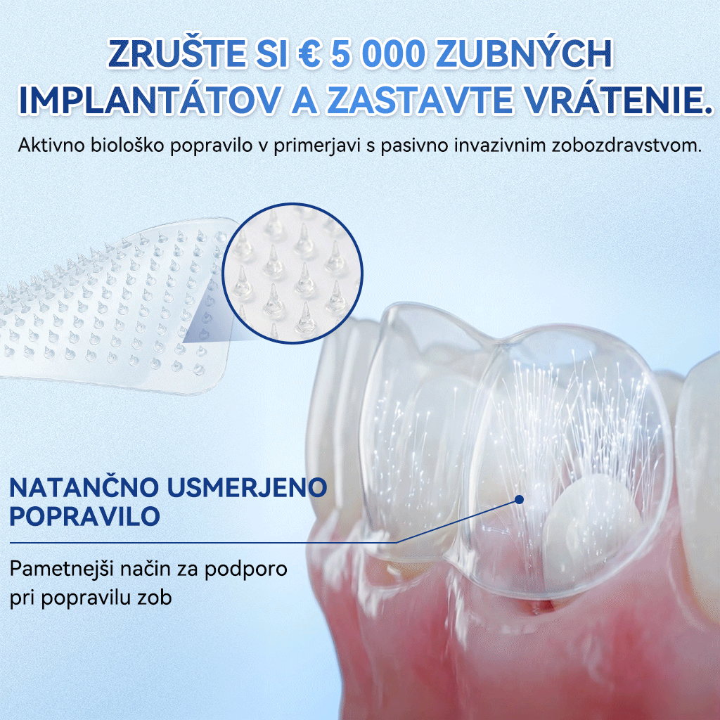🦷𝐆𝐥𝐢𝐦𝐦𝐞𝐫𝐥𝐲® Tideglusib zuby a dasna Opravná náplasť s mikroihlami  | Pokročilé zubné pásiky s aktiváciou kmeňových buniek (obnova skloviny a dentínu • posilnenie ďasien • odstránenie zubného kameňa a zápachu • zastavenie citlivosti zubov)) 🎁
