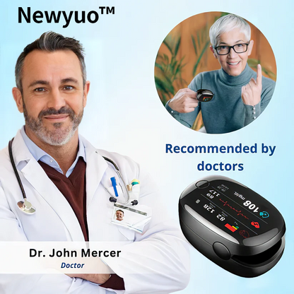 3-v-1 zdravotný monitor Bezbolestné meranie – extrémne rýchle výsledky – presné sledovanie ✅ Cukor v krvi ✅ Tep srdca ✅ Kyslík v krvi Všetko v jednom ✅👩‍⚕️