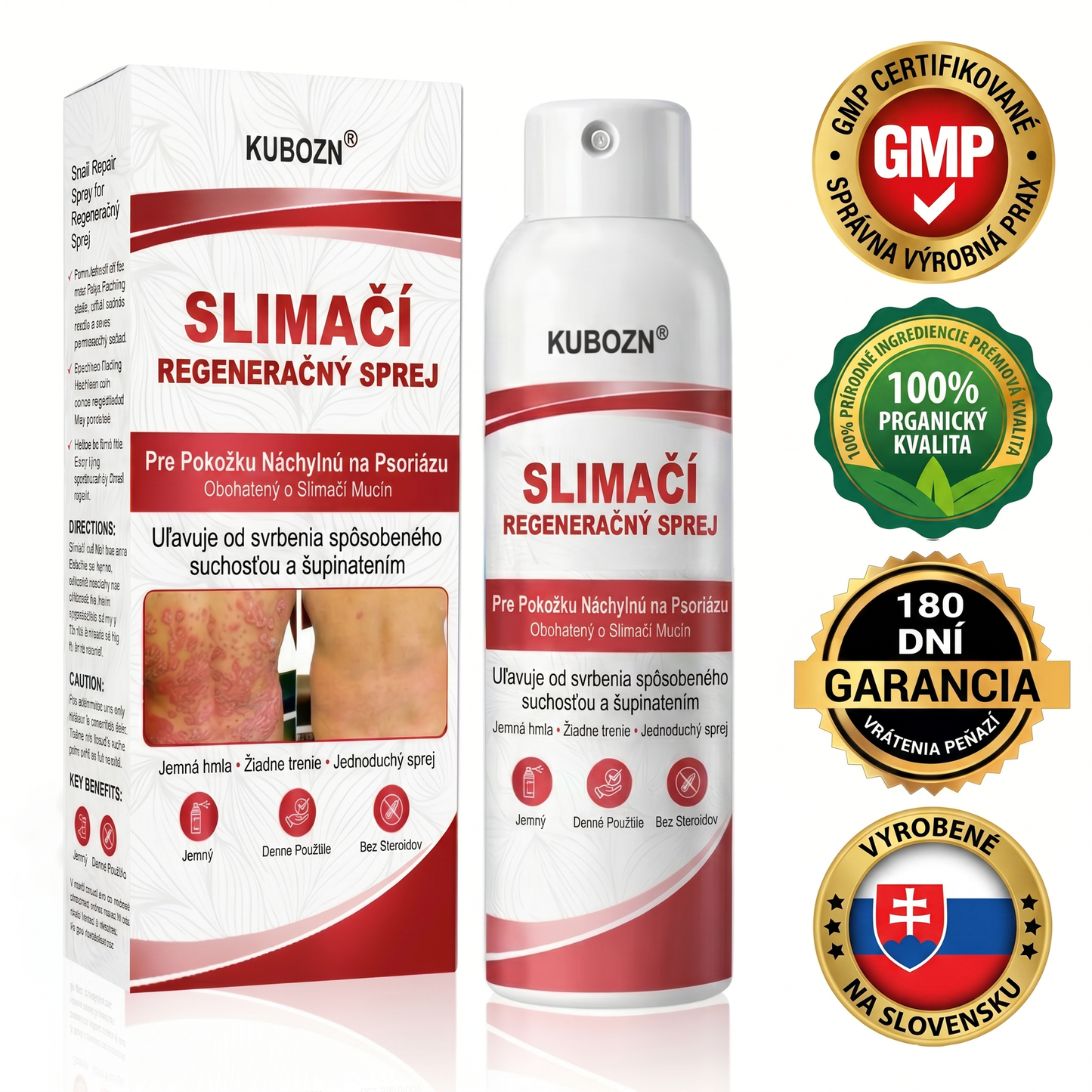 Florisma® 🥇🥬SLIMACİ REGENERAĞNY SPREJ  Na pokožku s psoriázou, svrbením a šupinatením