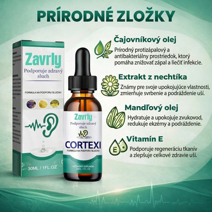 Zavrly Ušné 👂kvapky proti tinnitu pre čisté uši a maximálne pohodlie – okamžitá úľava od tinnitu a nepohodlia v ušiach🧧