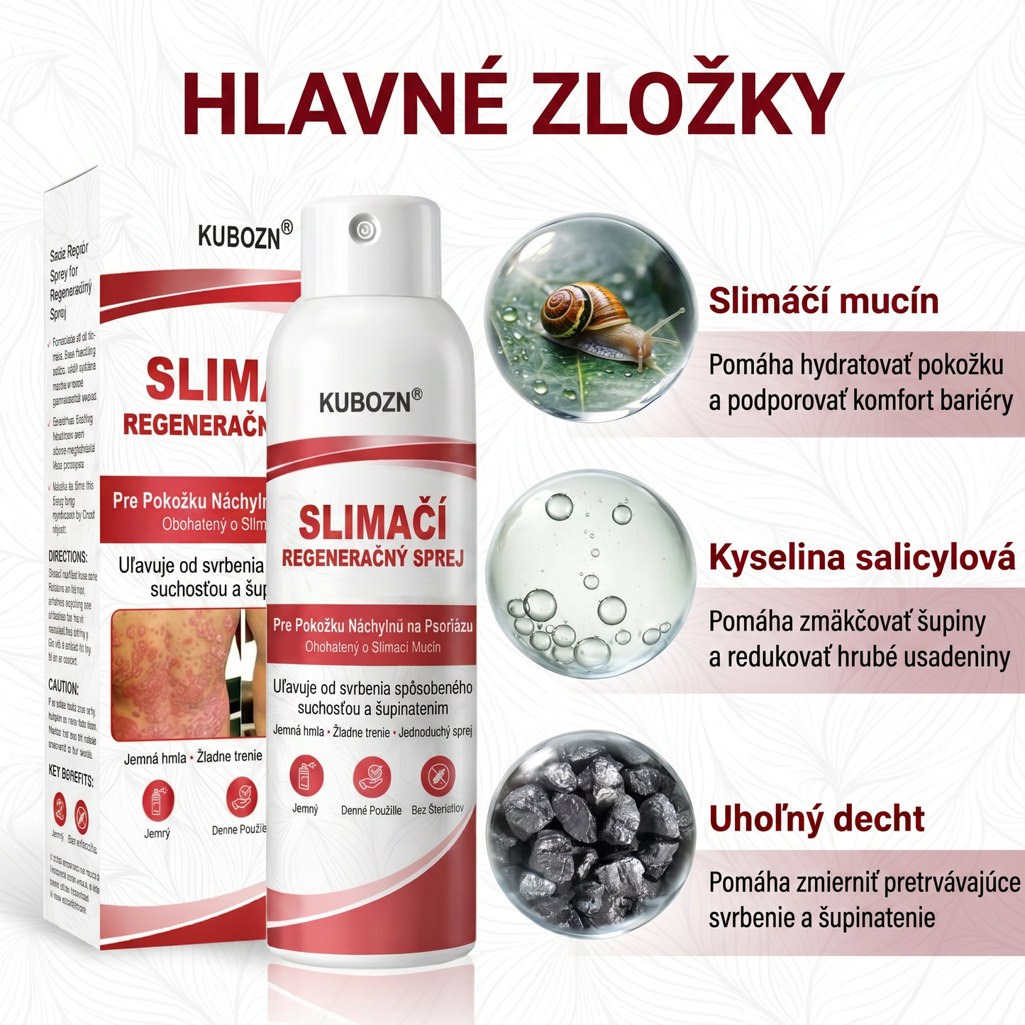 Florisma® 🥇🥬SLIMACİ REGENERAĞNY SPREJ  Na pokožku s psoriázou, svrbením a šupinatením