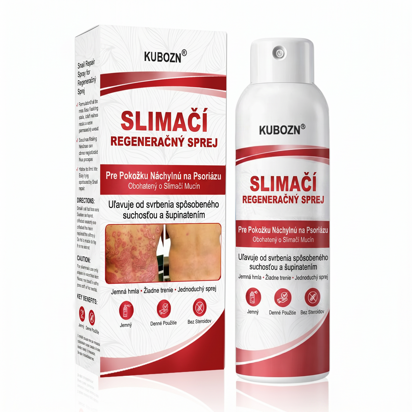 Florisma® 🥇🥬SLIMACİ REGENERAĞNY SPREJ  Na pokožku s psoriázou, svrbením a šupinatením